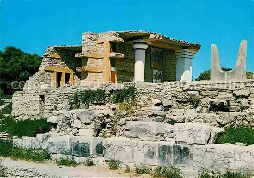 AK / Ansichtskarte Knossos Cnosse Kreta Die grossen Propylaeen Tempel Antike Staette Kat. Griechenland