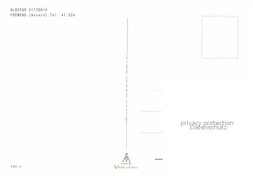 AK / Ansichtskarte Premeno Albergo Vittoria