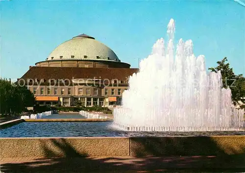 AK / Ansichtskarte Hannover Stadthalle Wasserspiele Kat. Hannover