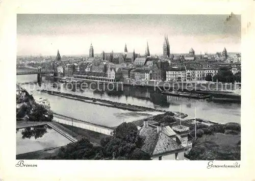 AK / Ansichtskarte Bremen Partie am Fluss Kat. Bremen