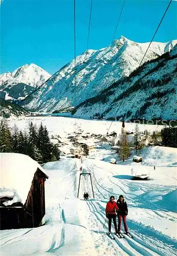 AK / Ansichtskarte Holzgau Panorama Schlepplift Kat. Holzgau