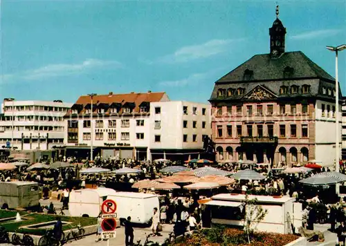 AK / Ansichtskarte Hanau Main Marktplatz Kat. Hanau