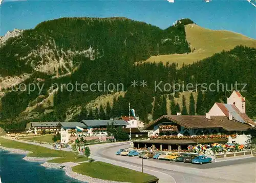 AK / Ansichtskarte Spitzingsee Postgasthof Sankt Bernhard Kat. Schliersee