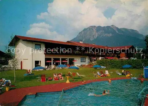 AK / Ansichtskarte Oberstdorf Hotel Alpenhof Schwimmbad Kat. Oberstdorf