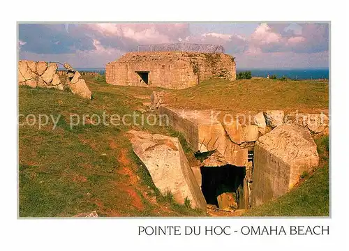 AK / Ansichtskarte Grandcamp Maisy Calvados Pointe du Hoc Omaha Beach Kat. Grandcamp Maisy