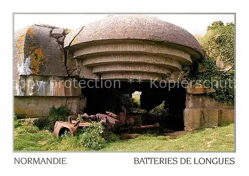 AK / Ansichtskarte Longues sur Mer Batteries de Longues  Kat. Longues sur Mer