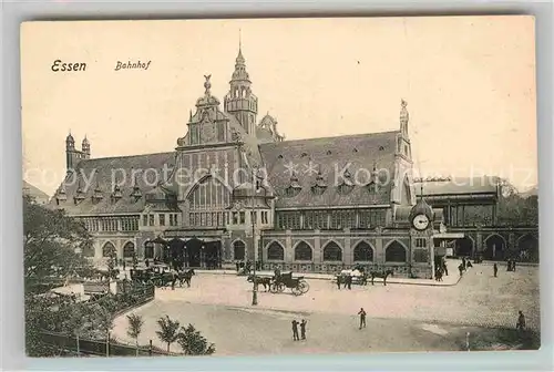 AK / Ansichtskarte Essen Ruhr Bahnhof Kat. Essen