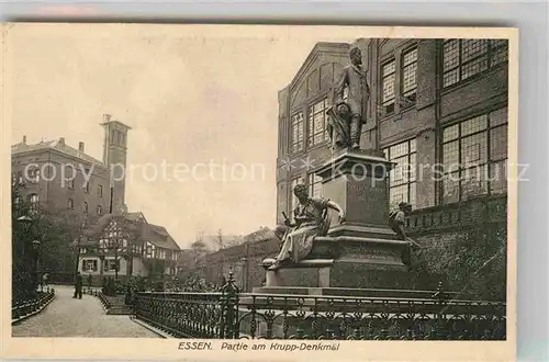 AK / Ansichtskarte Essen Ruhr Krupp Denkmal Kat. Essen