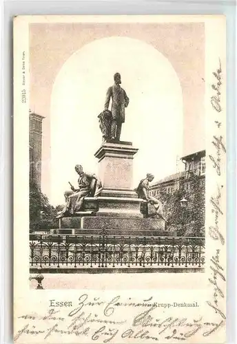 AK / Ansichtskarte Essen Ruhr Krupp Denkmal Kat. Essen