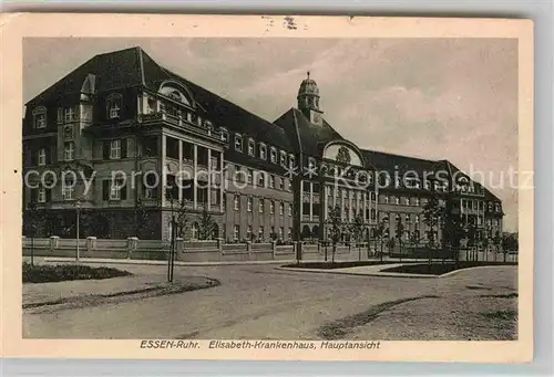 AK / Ansichtskarte Essen Ruhr Elisabeth Krankenhaus Kat. Essen