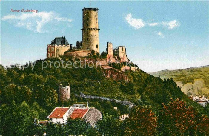 AK / Ansichtskarte Bad Godesberg Ruine Godesberg Kat. Bonn Nr. sa48054