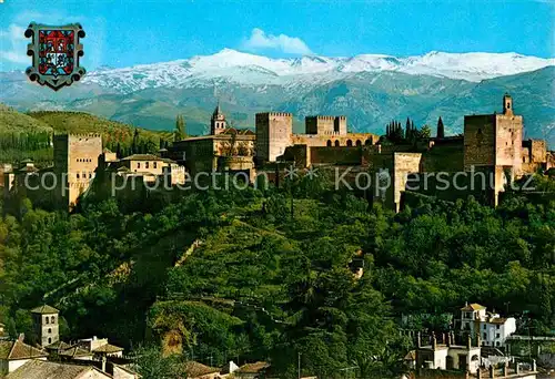 AK / Ansichtskarte Granada Andalucia Alhambra y Sierra Nevada  Kat. Granada
