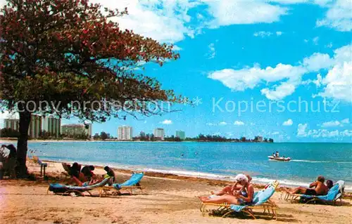 AK / Ansichtskarte San Juan Puerto Rico Playa de Isla Verde Strand Kat. San Juan