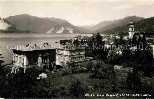 AK / Ansichtskarte Verbania Pallanza Panorama Lago Maggiore Kat. Verbania