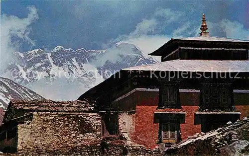 AK / Ansichtskarte Mount Everest from Thyangboche Monastery Kat. Nepal