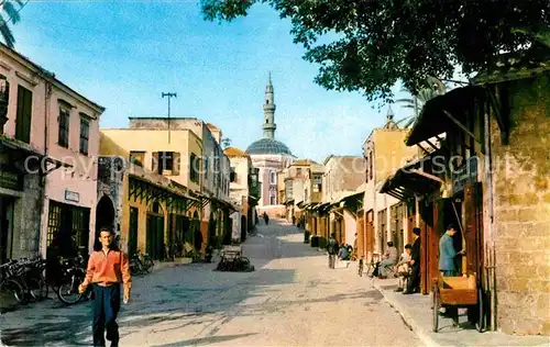 AK / Ansichtskarte Rhodos Rhodes aegaeis Altstadt  Kat. 