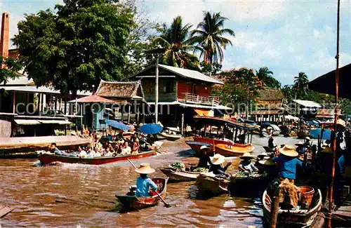 AK / Ansichtskarte Bangkok Floathing Markt Kat. Bangkok