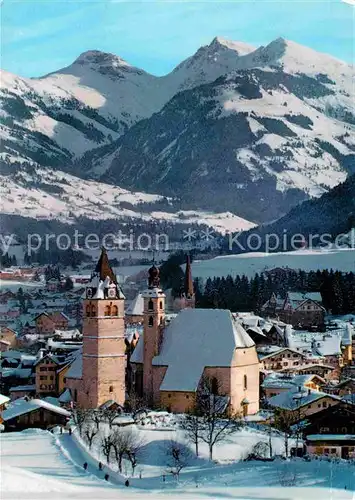 AK / Ansichtskarte Kitzbuehel Tirol Kirche Kat. Kitzbuehel