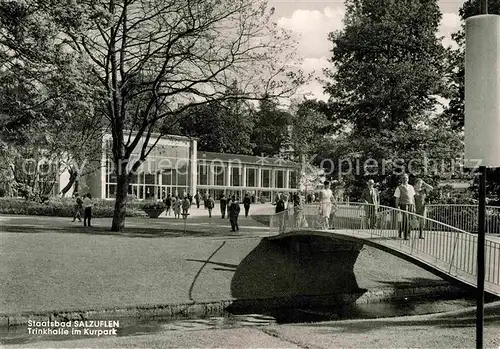 AK / Ansichtskarte Bad Salzuflen Trinkhalle im Kurpark Kat. Bad Salzuflen