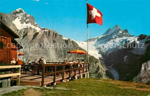 AK / Ansichtskarte Grindelwald Bergrestaurant First Kat. Grindelwald