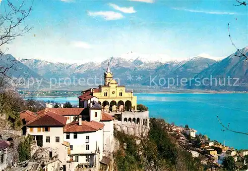 AK / Ansichtskarte Locarno Lago Maggiore Madonna del Sasso