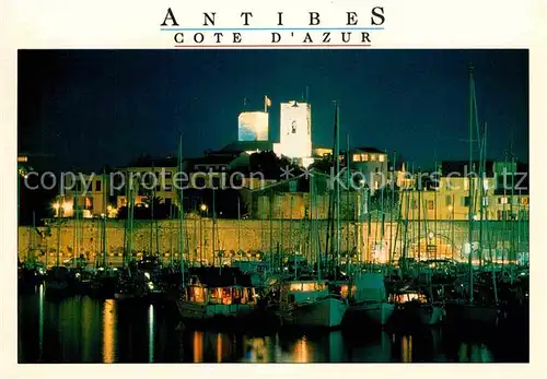 AK / Ansichtskarte Antibes Alpes Maritimes Hafen Kat. Antibes
