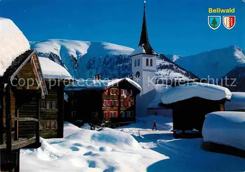 AK / Ansichtskarte Bellwald Kirche Kat. Bellwald