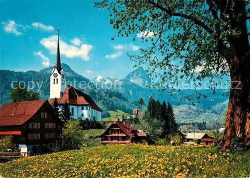 AK / Ansichtskarte Giswil Pfarrkirche Kat. Giswil