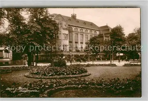 AK / Ansichtskarte Bonn Rhein Buergerverein  Kat. Bonn