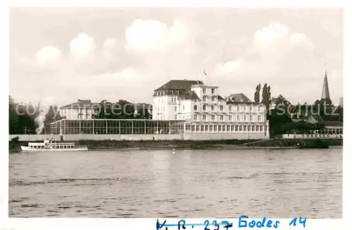 AK / Ansichtskarte Bad Godesberg Rhein Hotel Dreesen
