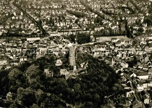 AK / Ansichtskarte Bad Godesberg Fliegeraufnahme mit Godesburg Kat. Bonn