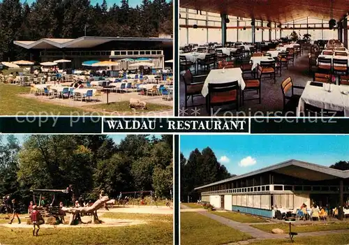AK / Ansichtskarte Venusberg Bonn Waldrestaurant Waldau Speisesaal Spielplatz Gartenwirtschaft Kat. Bonn