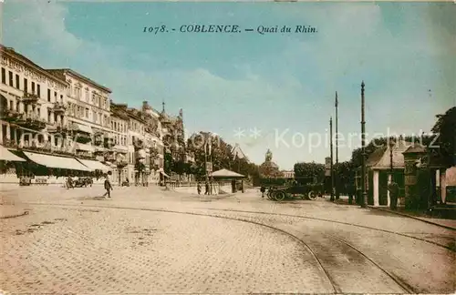 AK / Ansichtskarte Koblenz Rhein Panorama Kat. Koblenz