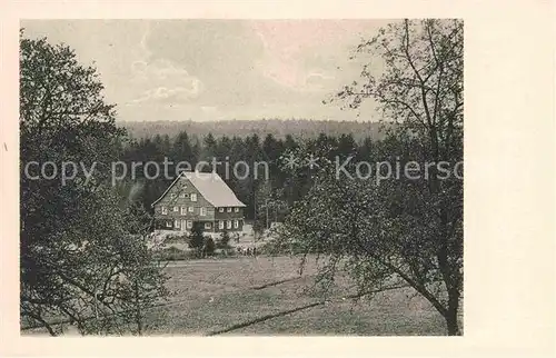 AK / Ansichtskarte Moosbronn Naturfreundeheim Kat. Gaggenau