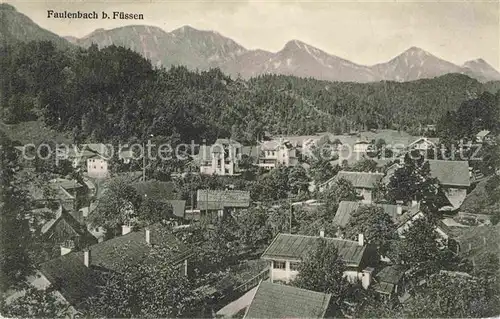 AK / Ansichtskarte Faulenbach Fuessen Panorama Kat. Fuessen