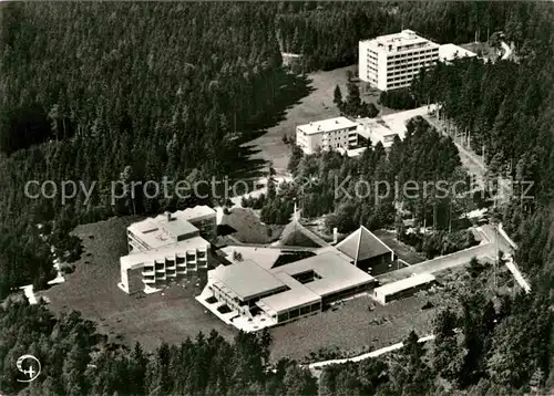 AK / Ansichtskarte Ottobrunn Riemerling Fliegeraufnahme Diakoniewerk Hohenbrunn Tagungsstaette und Altenheim Haus im Wald Kat. Ottobrunn