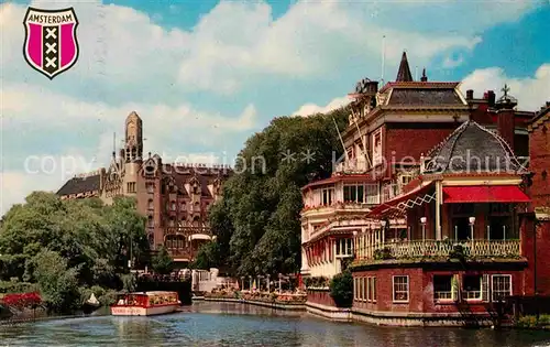 AK / Ansichtskarte Amsterdam Niederlande American Hotel en Lido Kat. Amsterdam