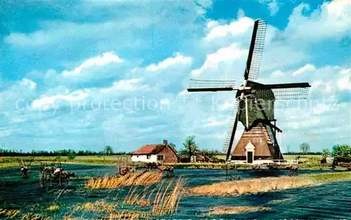 AK / Ansichtskarte Heikop Wipwatermolen Windmuehle