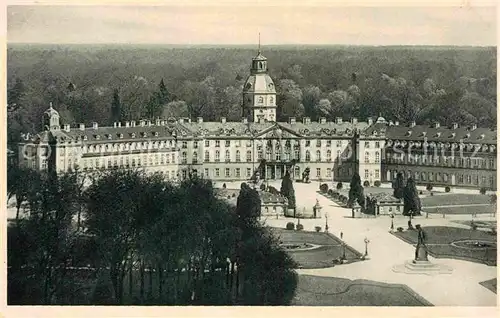 AK / Ansichtskarte Karlsruhe Baden Schloss Landesmuseum