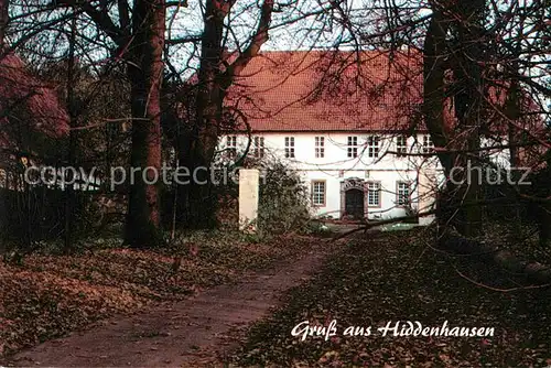 AK / Ansichtskarte Hiddenhausen Haus Kat. Hiddenhausen