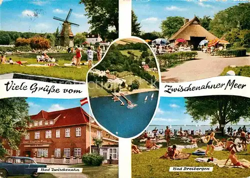 AK / Ansichtskarte Bad Zwischenahn Bad Dreibergen Muhle Strandbad  Kat. Bad Zwischenahn