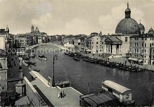AK / Ansichtskarte Venezia Venedig Heilige SimeonKirche Bruecke Scalzi Canale Grande Kat. 