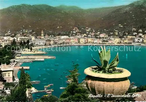 AK / Ansichtskarte Rapallo Liguria Panorama Bucht  Kat. Rapallo