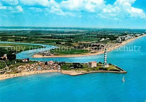 AK / Ansichtskarte Lido di Jesolo Fliegeraufnahme Leuchtturm  Kat. Italien