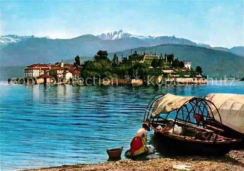 AK / Ansichtskarte Isola Bella Lago Maggiore Panorama 