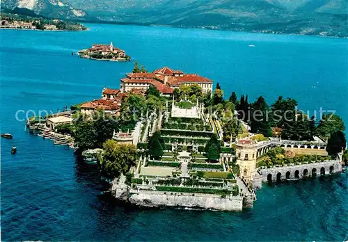 AK / Ansichtskarte Isola Bella Fliegeraufnahme Kat. Lago Maggiore