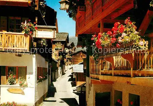 AK / Ansichtskarte Grimentz Le village Dorfpartie Kat. Grimentz