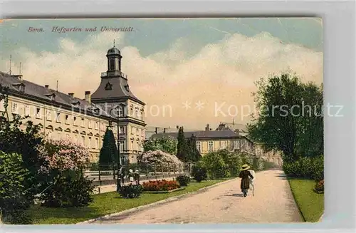 AK / Ansichtskarte Bonn Rhein Hofgarten und Universitaet Kat. Bonn