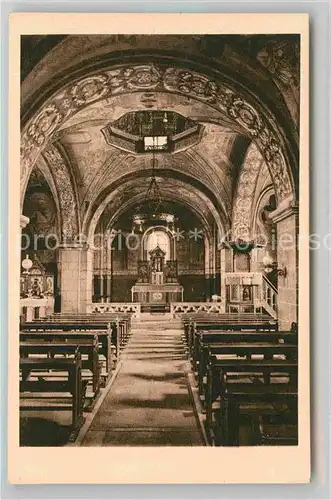 AK / Ansichtskarte Schwarzrheindorf Unterkirche der Doppelkirche Inneres Kat. Vilich Rheindorf Bonn