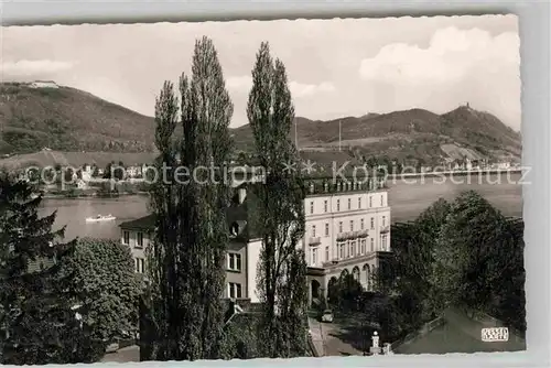 AK / Ansichtskarte Bad Godesberg Rhein Rheinhotel Dreesen Rheinpavillon